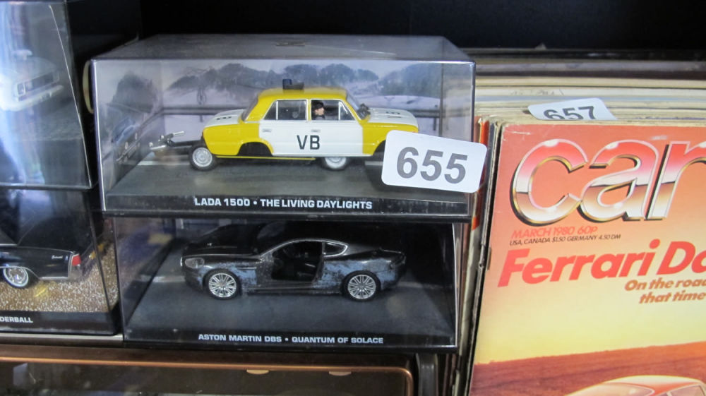 Lot 655: 2 James Bond die cast