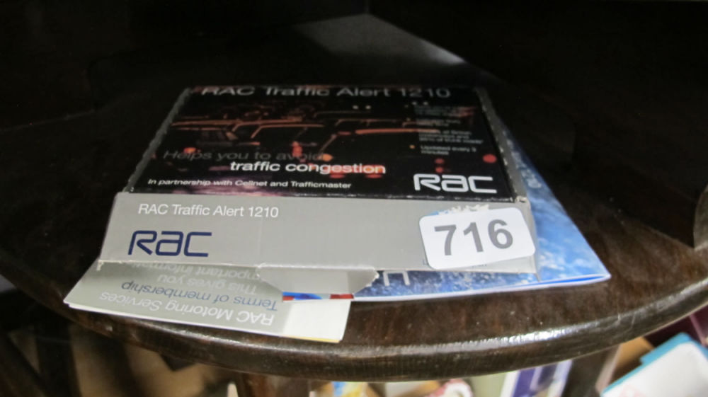 Lot 716: RAC traffic alert 1210
