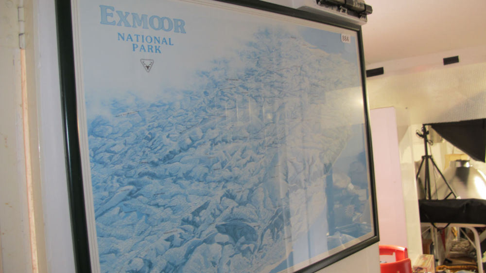 Lot 884: print of Exmoor