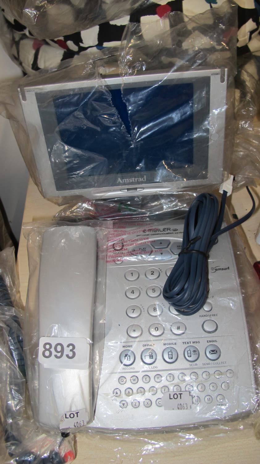 Lot 893: Amstrad emailer