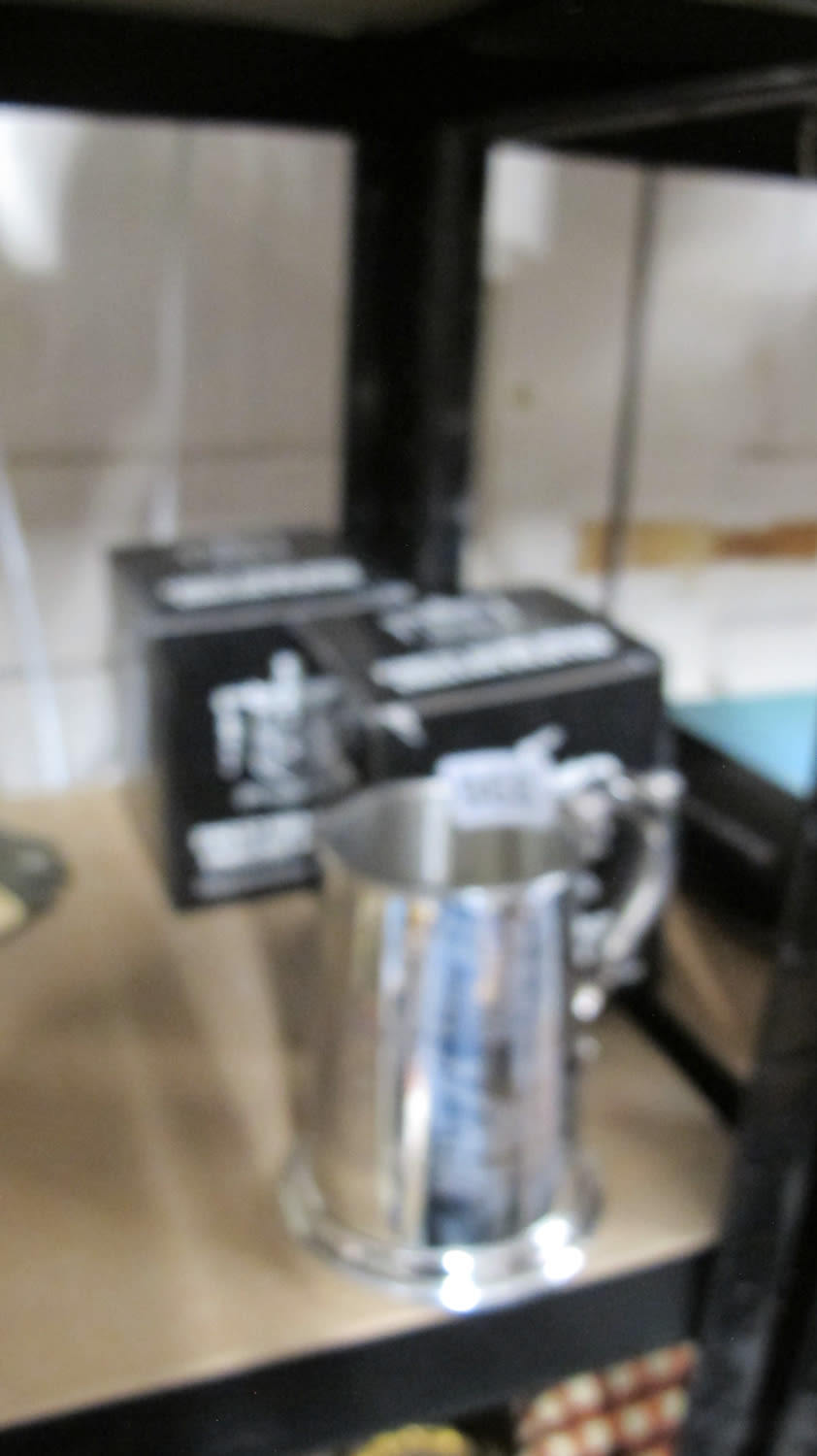 Lot 968: Silver tankard