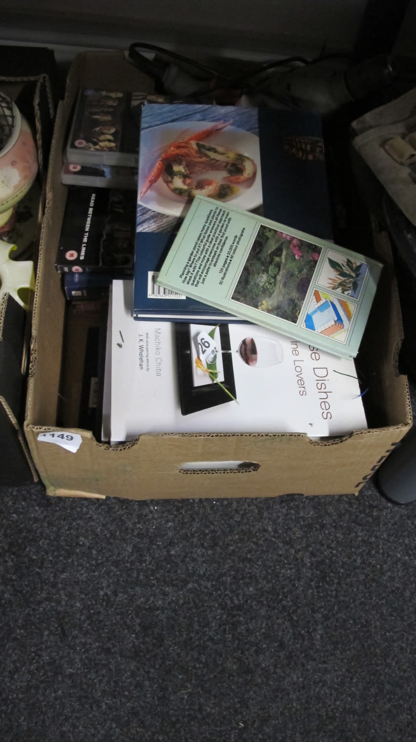 Lot 1149: Misc box of books