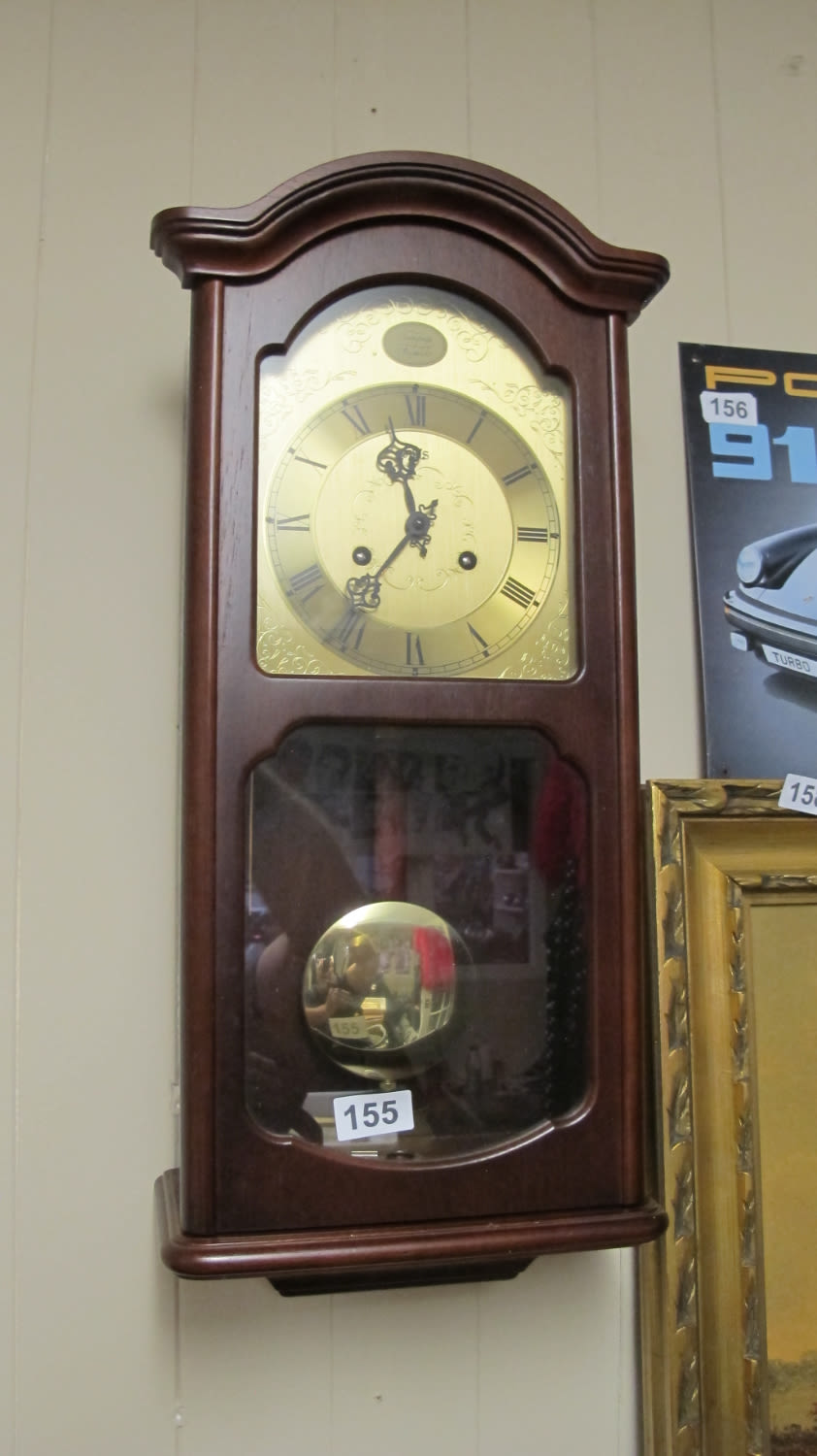 Lot 155: Wall clock