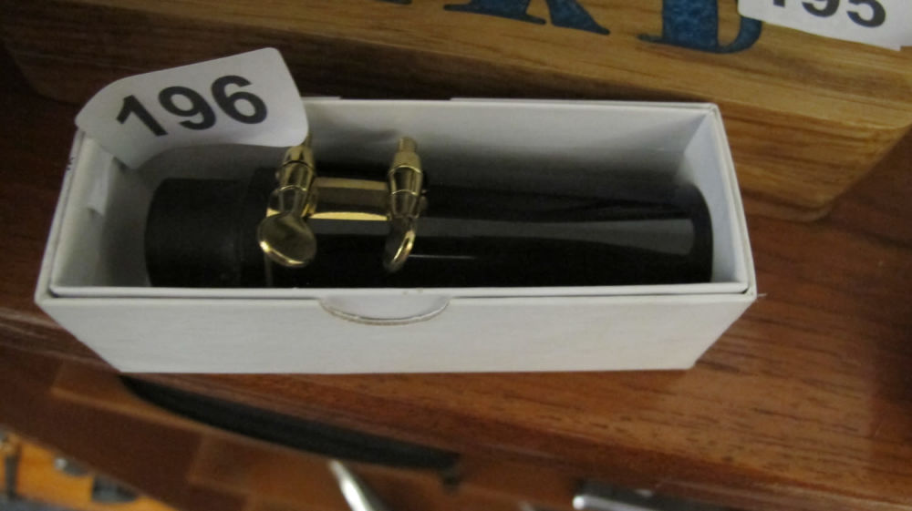 Lot 196: Clarinet mouthpiece