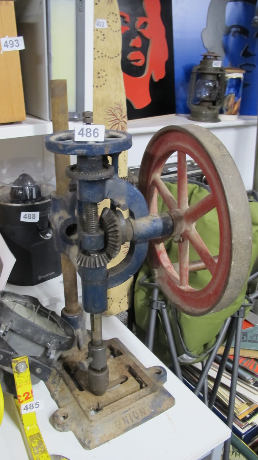 Lot 486: Pedestal drill