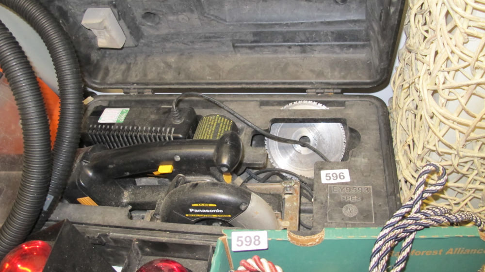 Lot 596: Panasonic circular saw