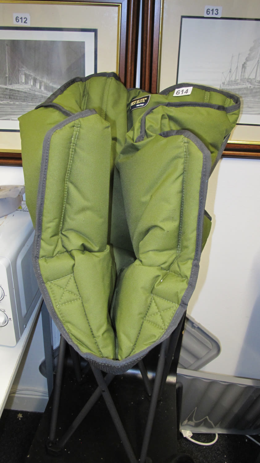 Lot 614: Camping chair