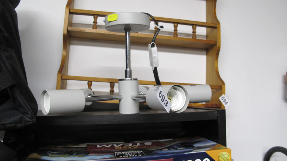 Lot 693: Ceiling light fitting