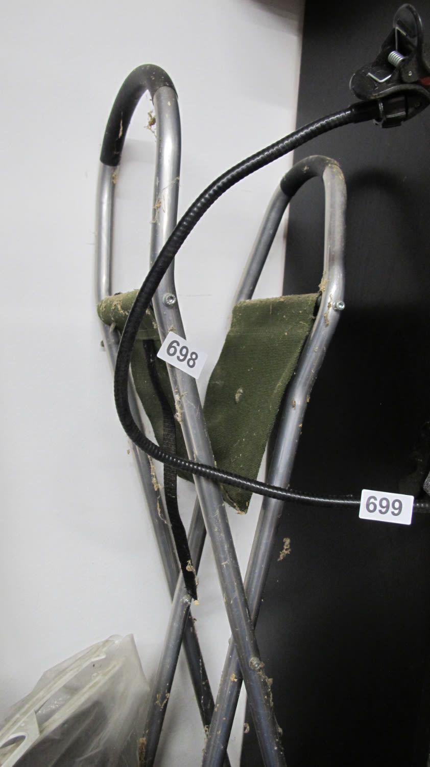 Lot 698: Folding stool