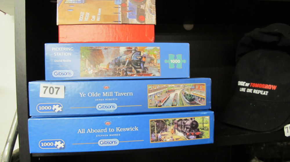 Lot 707: Jigsaw puzzles