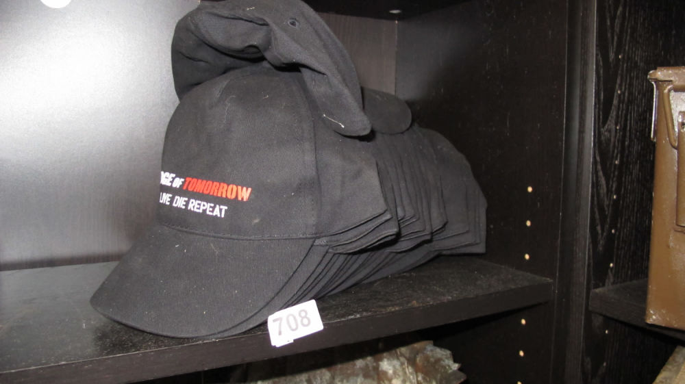 Lot 708: Edge of tomorrow baseball caps