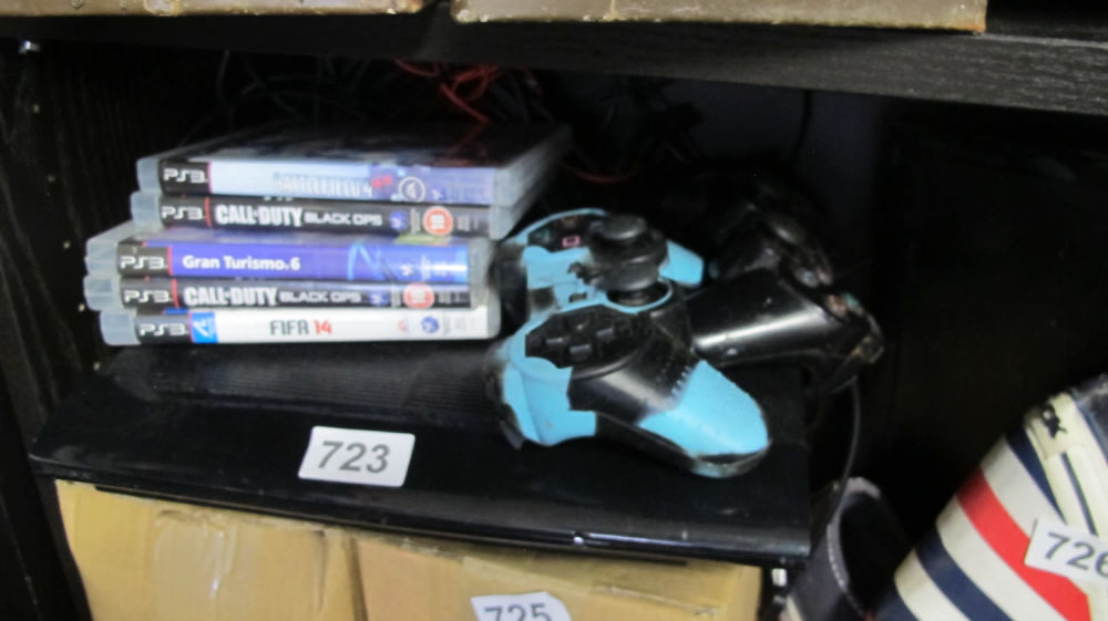 Lot 723: PS3 games and controllers