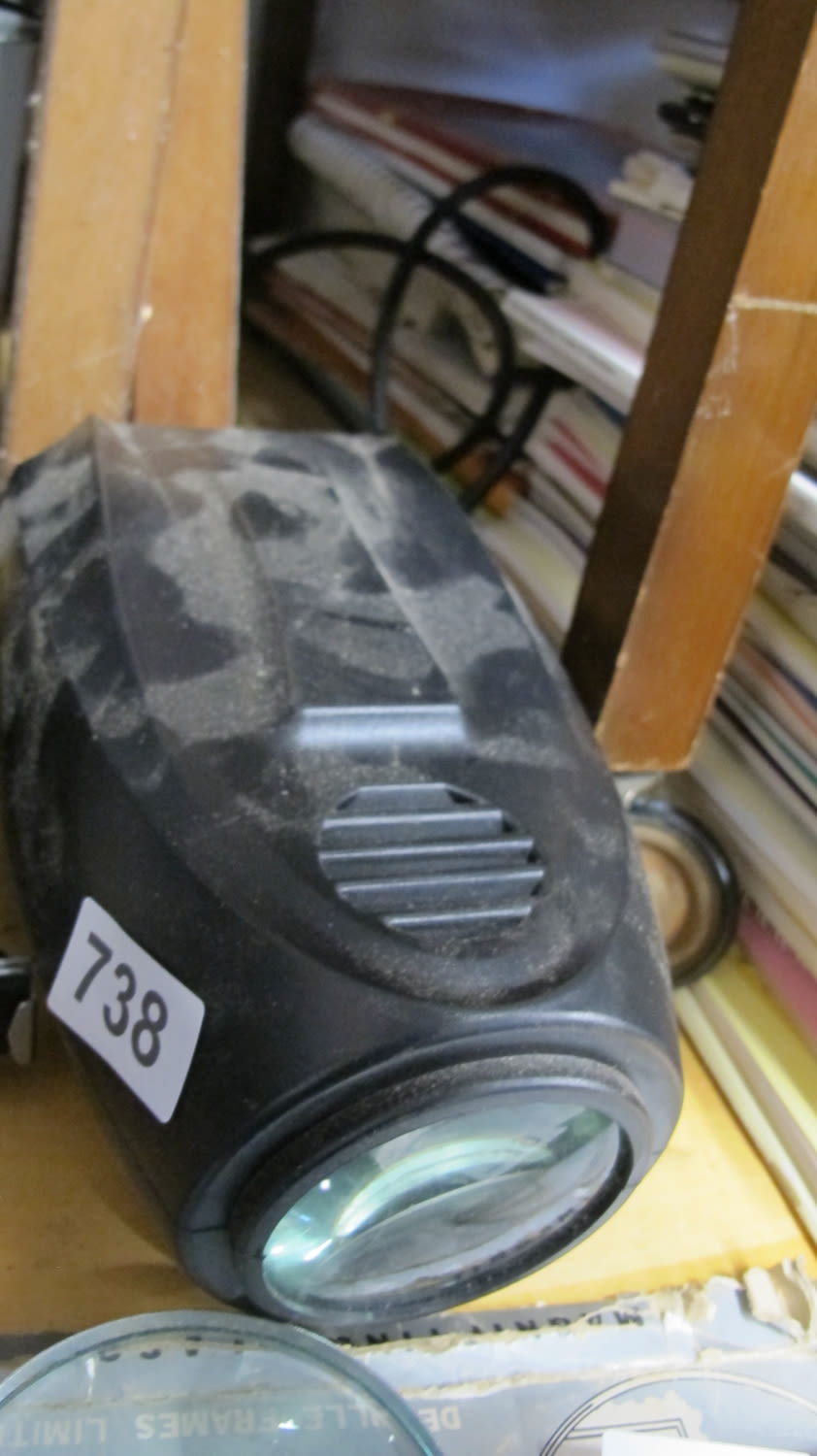 Lot 738: large strobe disco light