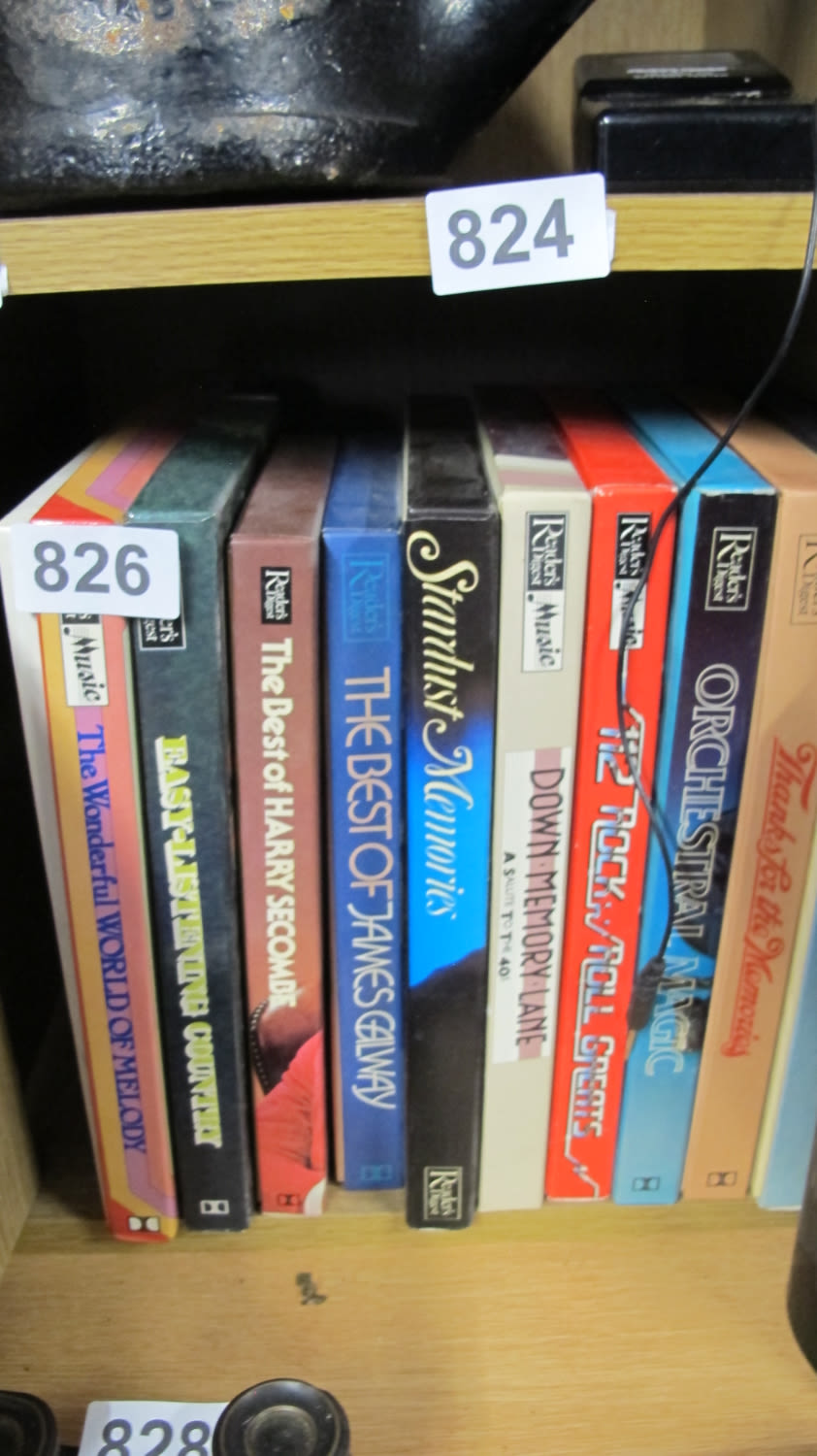 Lot 826: Music box sets