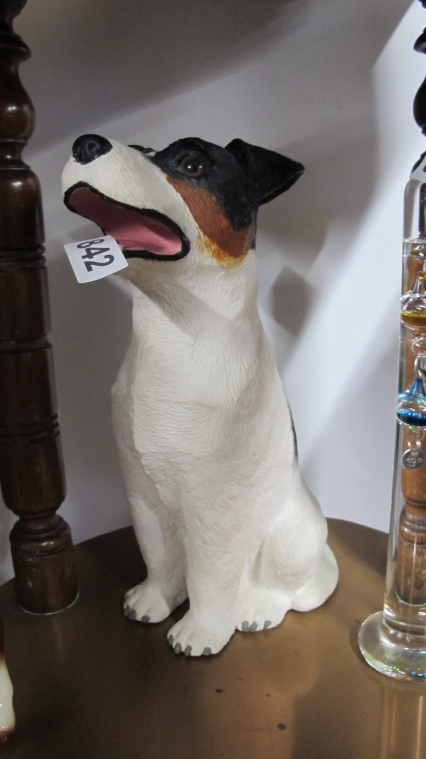 Lot 842: Jack Russel figurine
