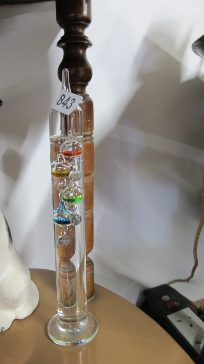Lot 843: Galileo thermometer