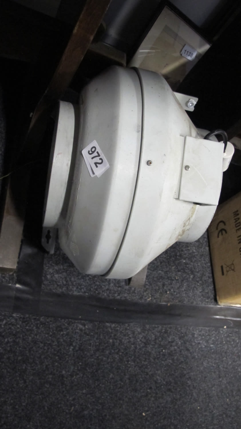 Lot 972: Extractor fan