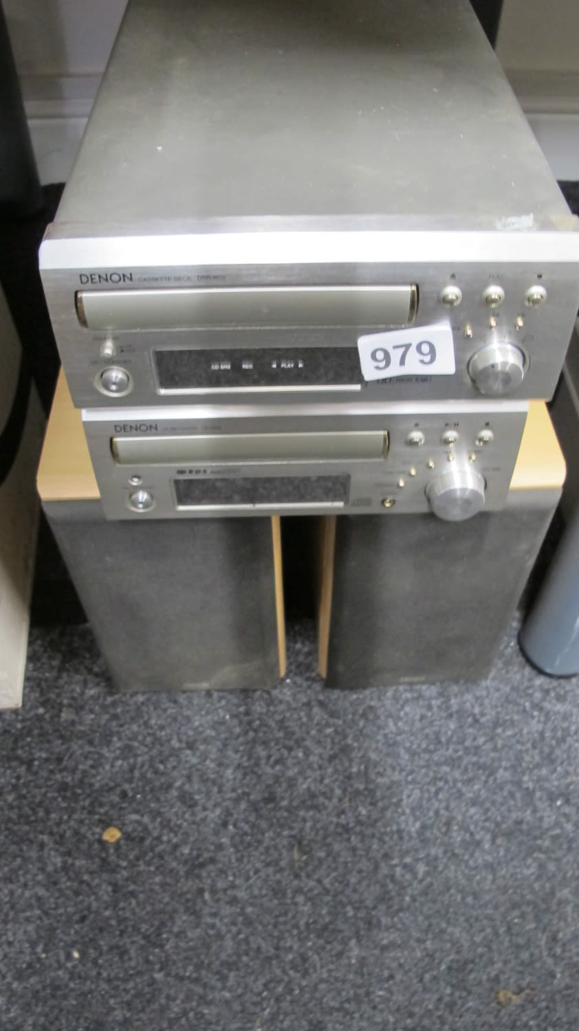 Lot 979: Denon HiFi equipment