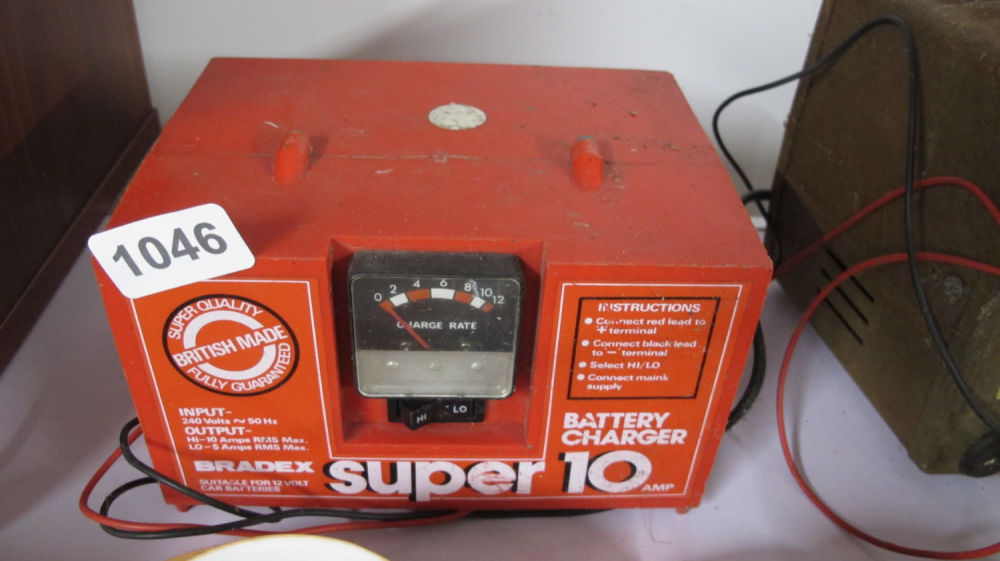 Lot 1046: Car battery charger