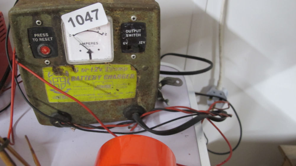 Lot 1047: Battery charger