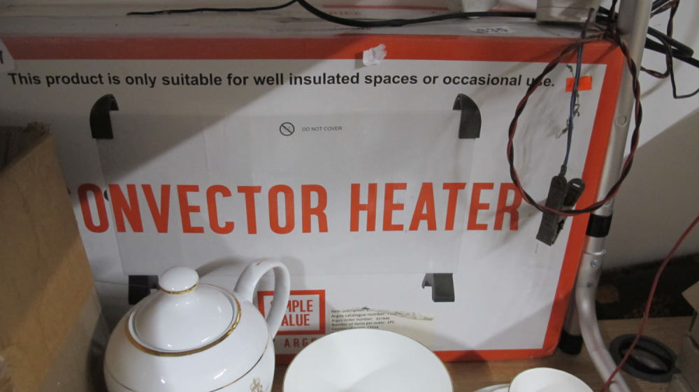 Lot 1057: Convector heater