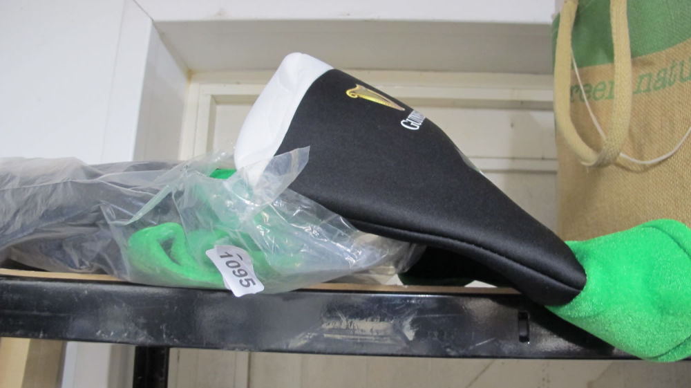 Lot 1095: St. Patrick day Guinness hats