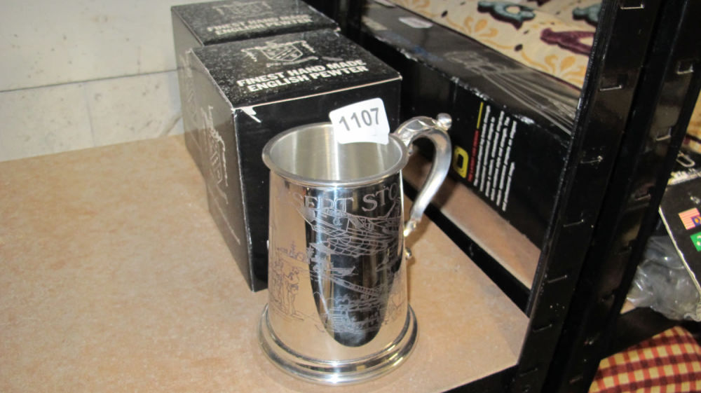Lot 1107: Desert Storm presentation tankards
