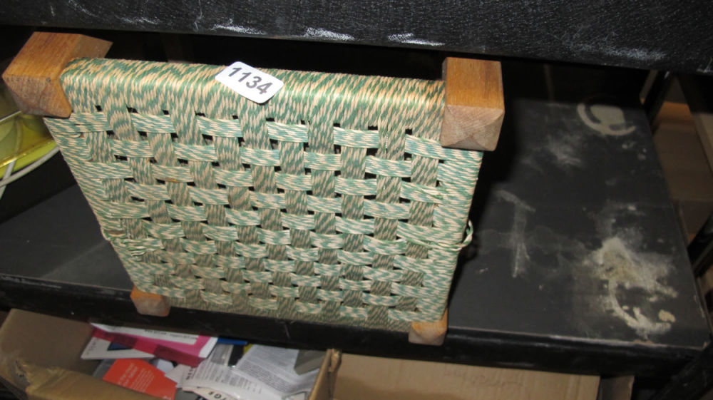 Lot 1134: Vintage stool