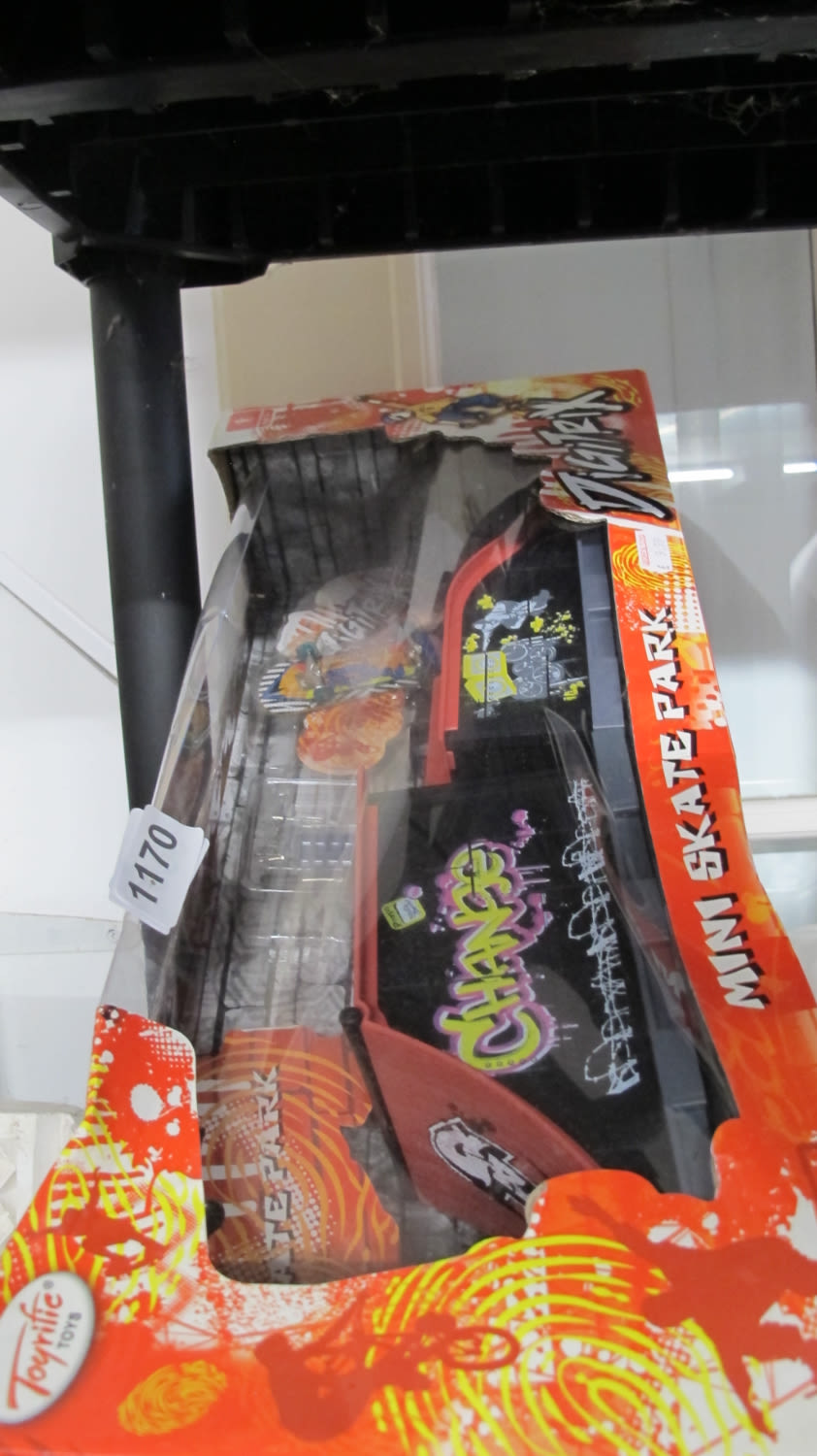 Lot 1170: Mini skate park