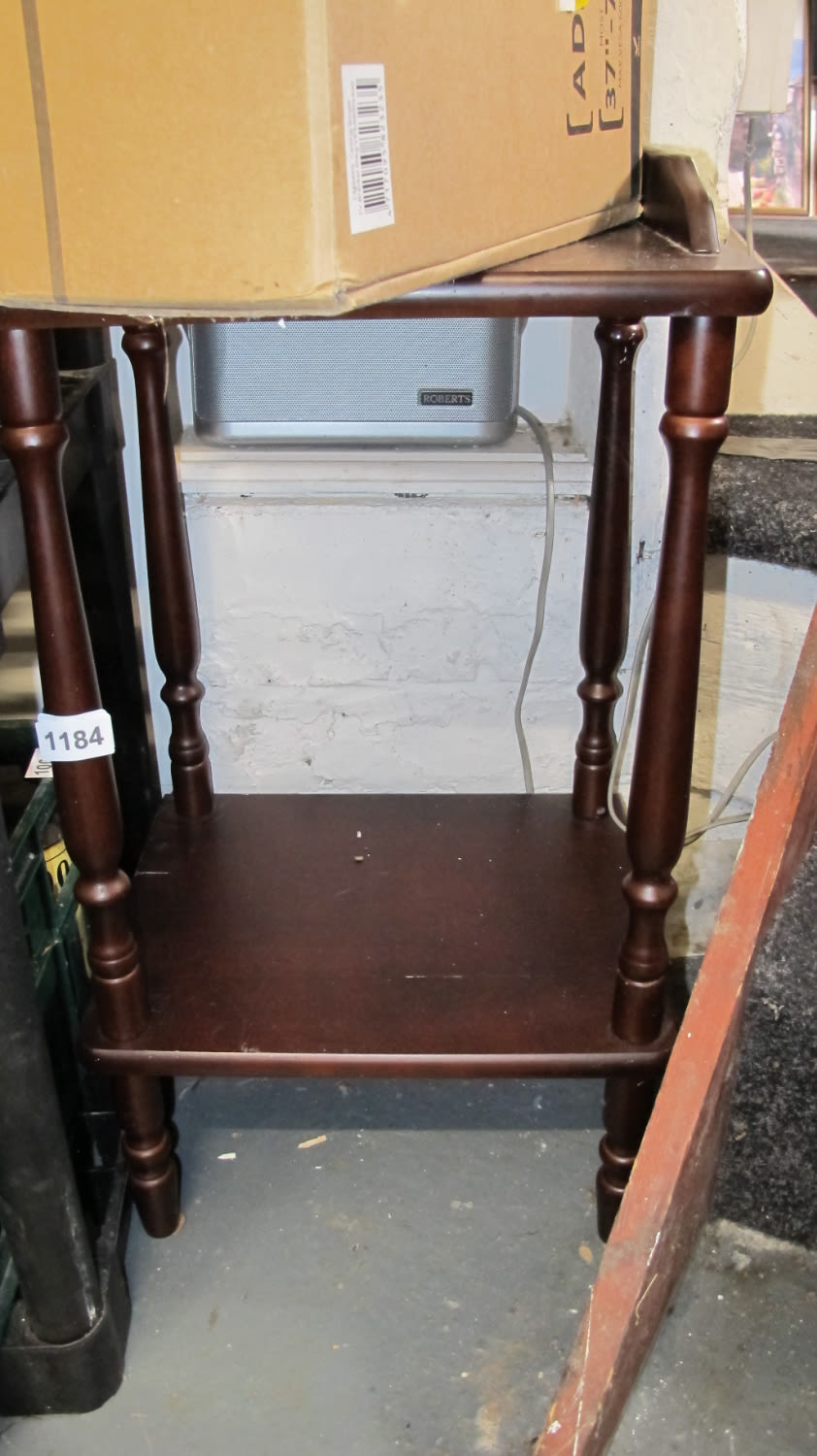 Lot 1184: Telephone table