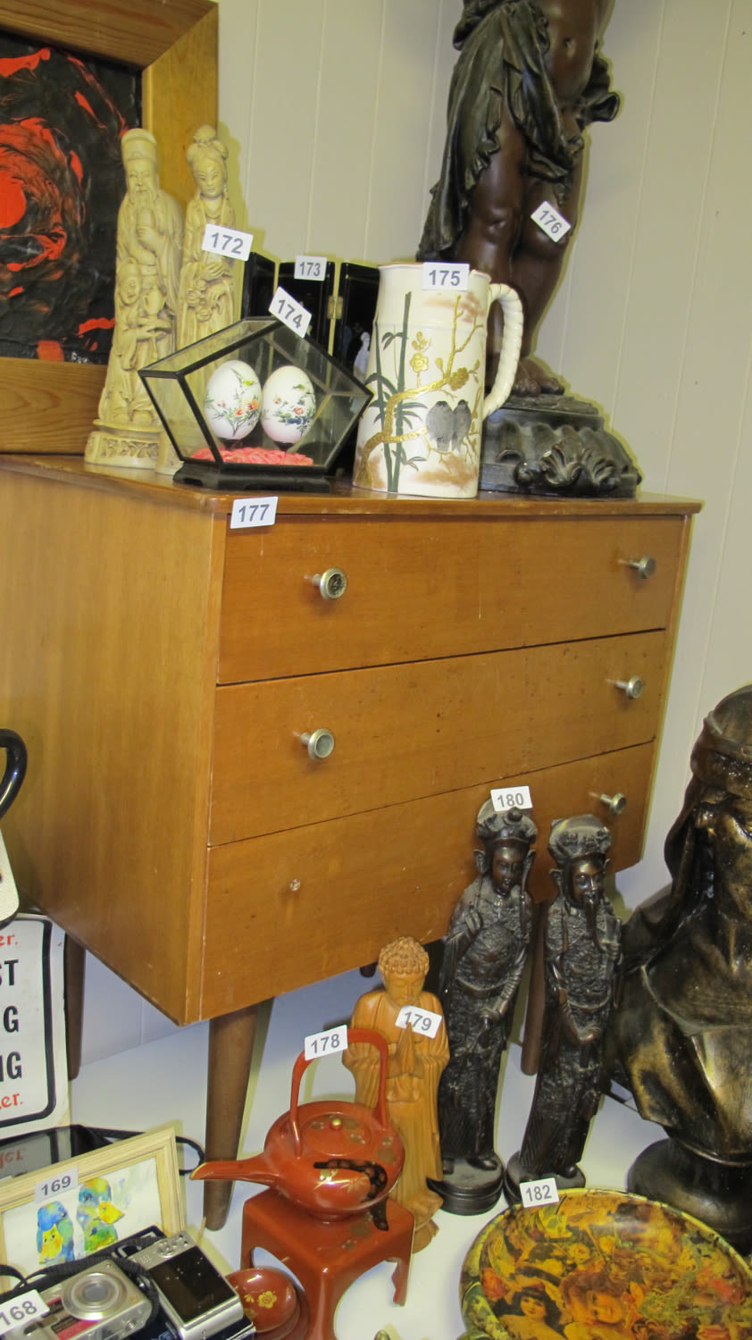 Lot 177: Mid century modern chest of drawers