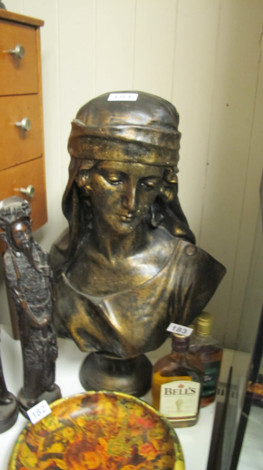 Lot 181: Large Heavy classical bust