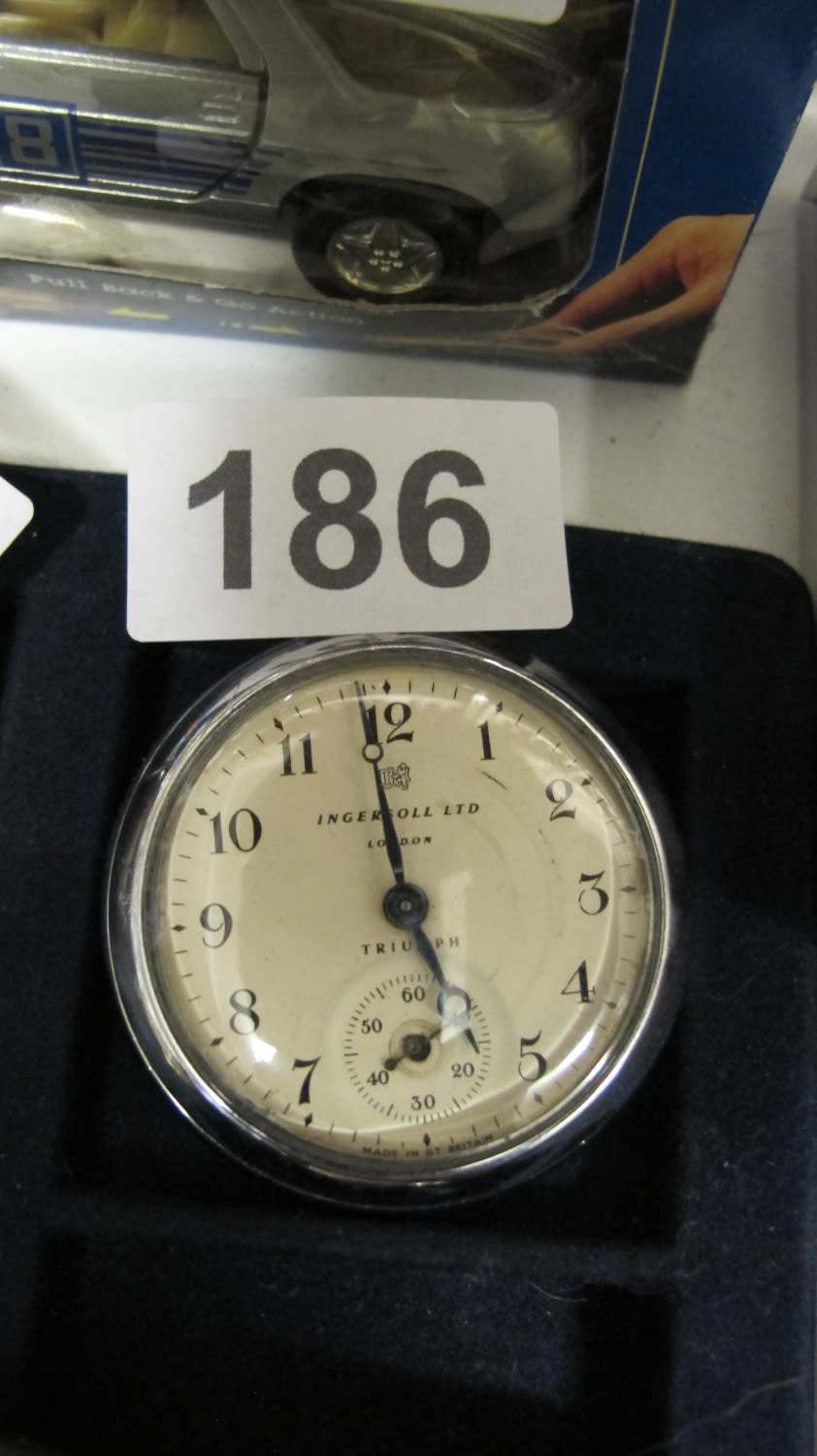 Lot 186: Ingersoll pocket watch