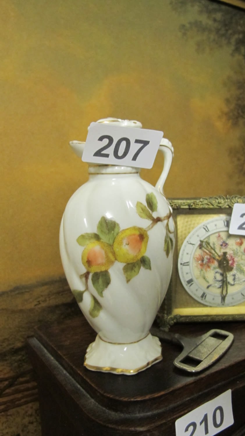 Lot 207: A Limoges vinegar decanter