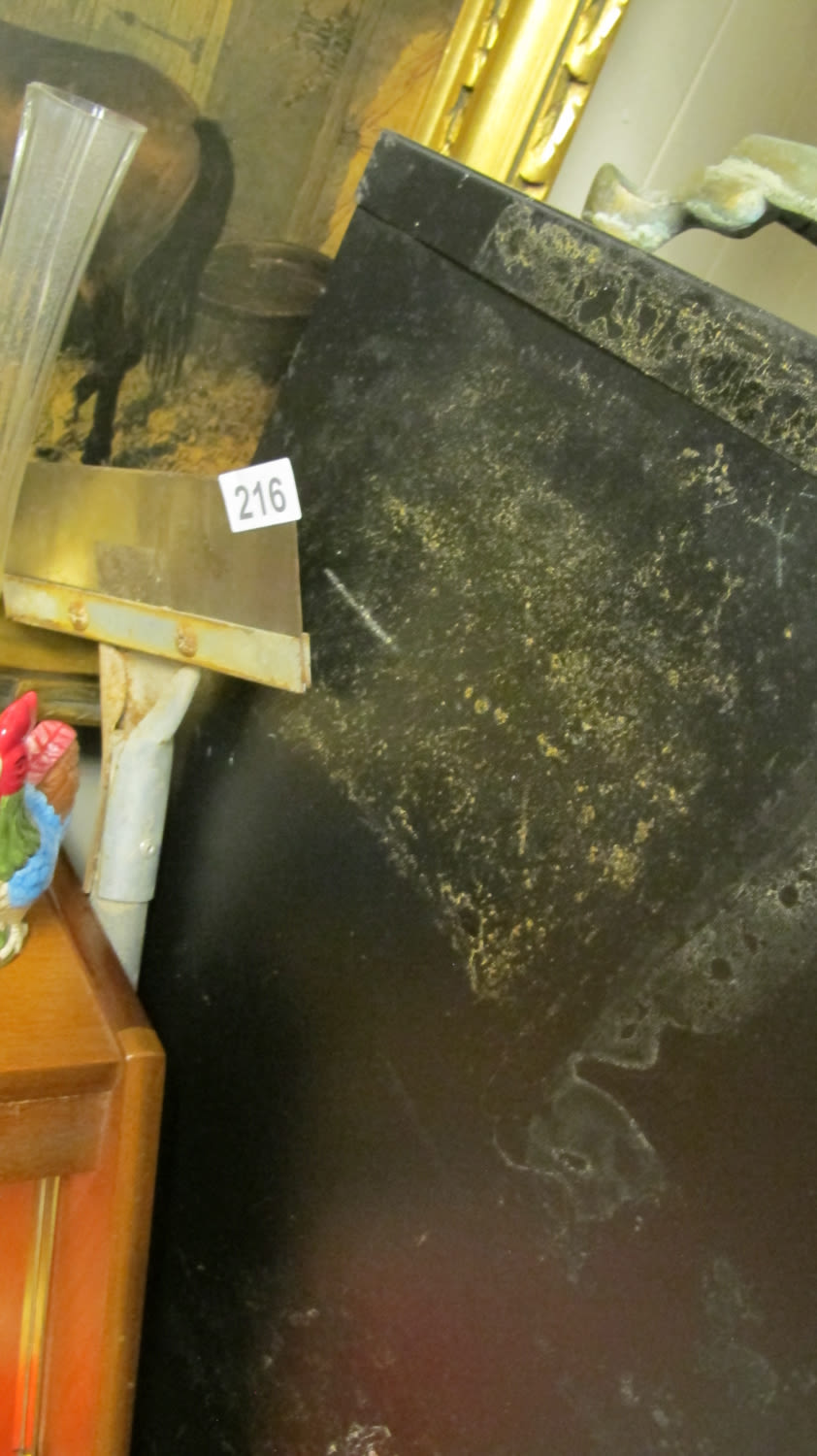 Lot 216: Long handled scraper blade And half a dozen...