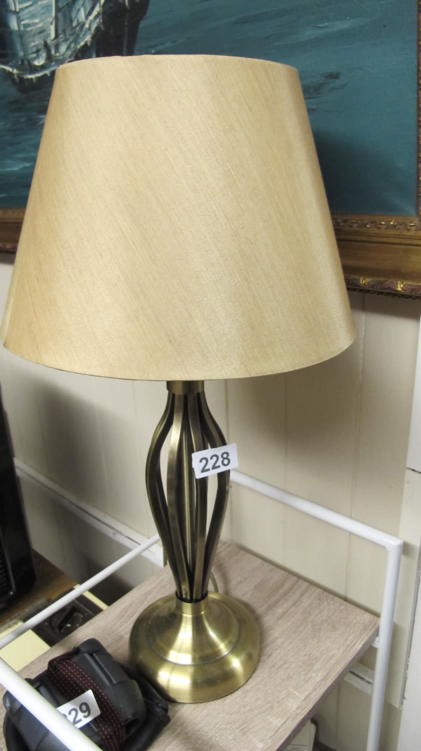 Lot 228: Table lamp