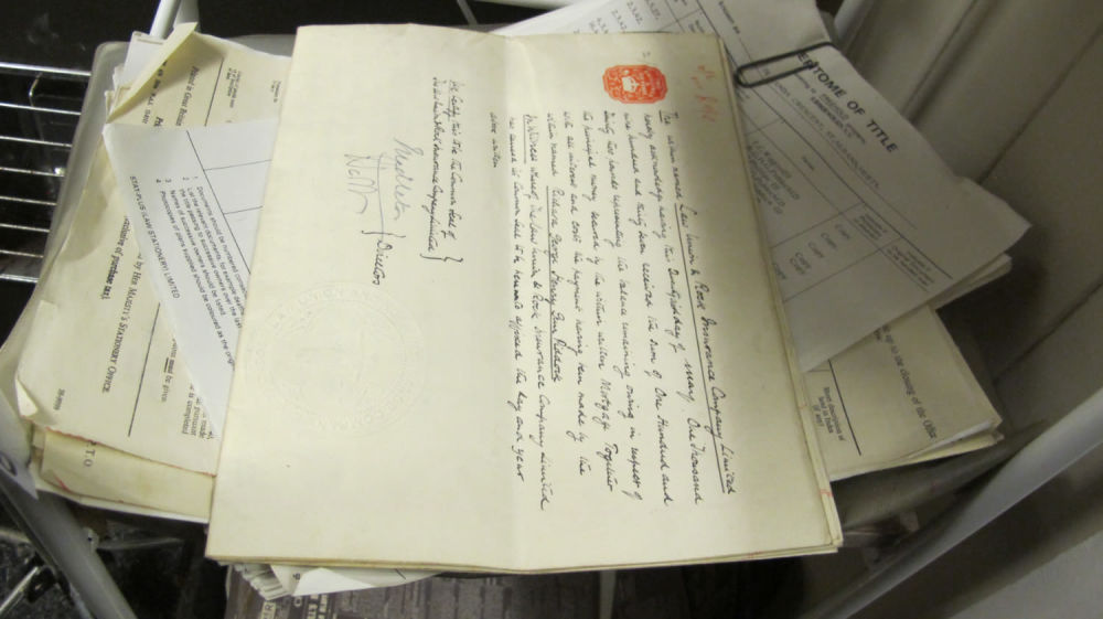 Lot 230: Antique/vintage legal documents