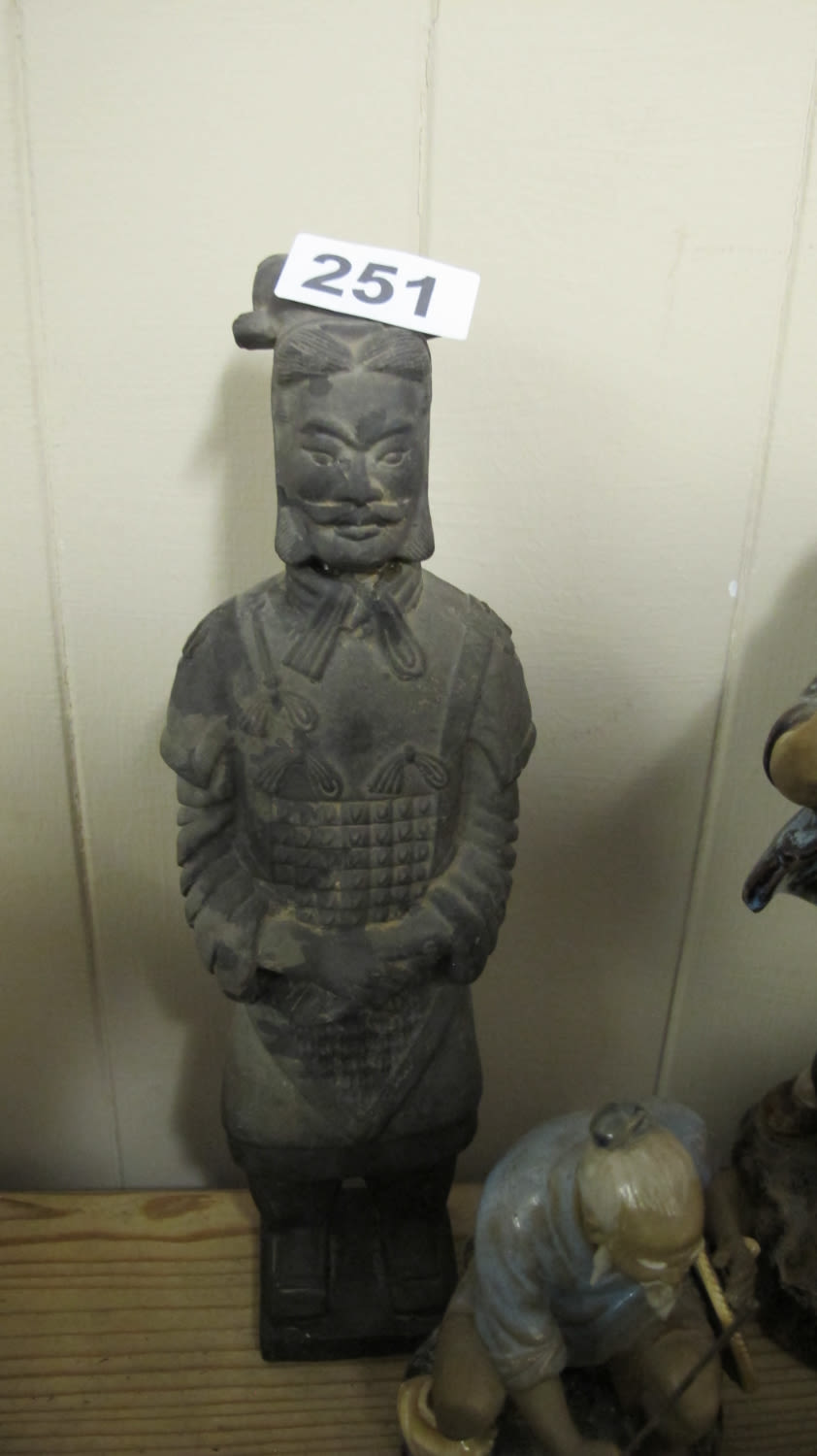 Lot 251: Oriental figurine