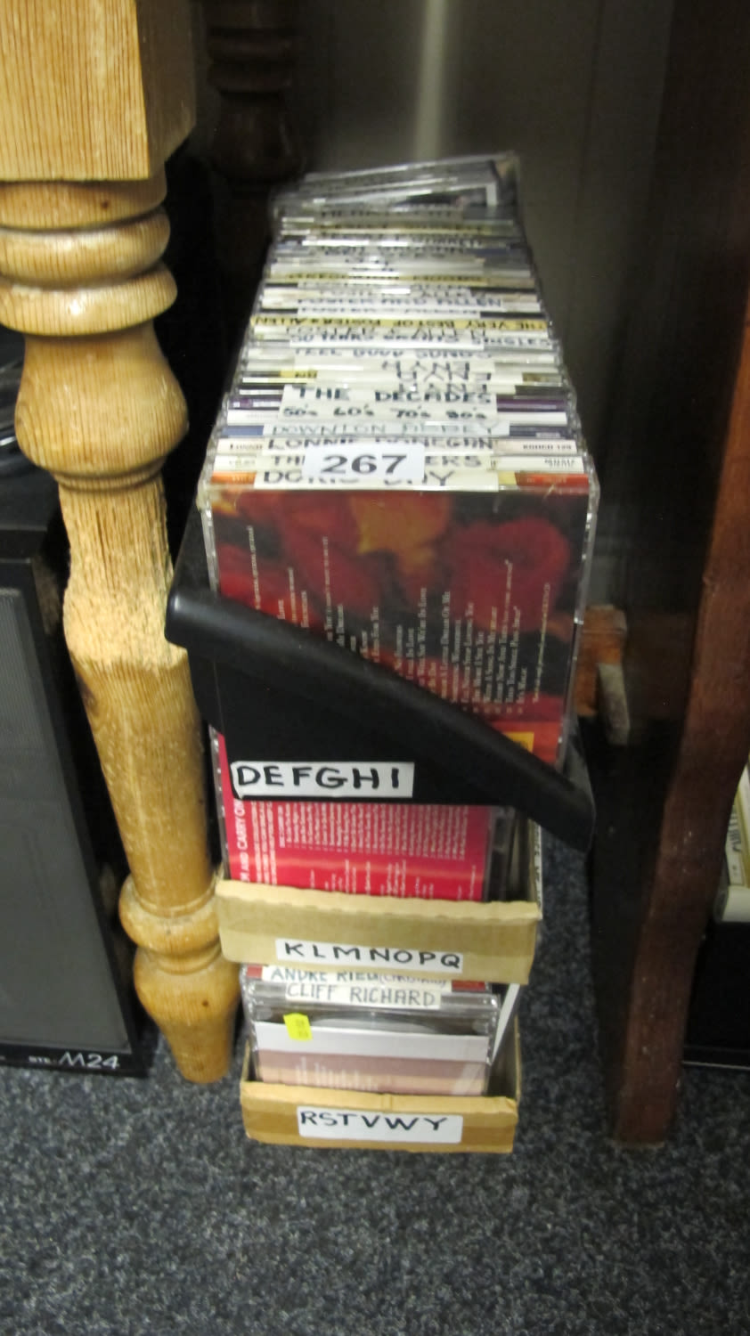 Lot 267: cassette tapes