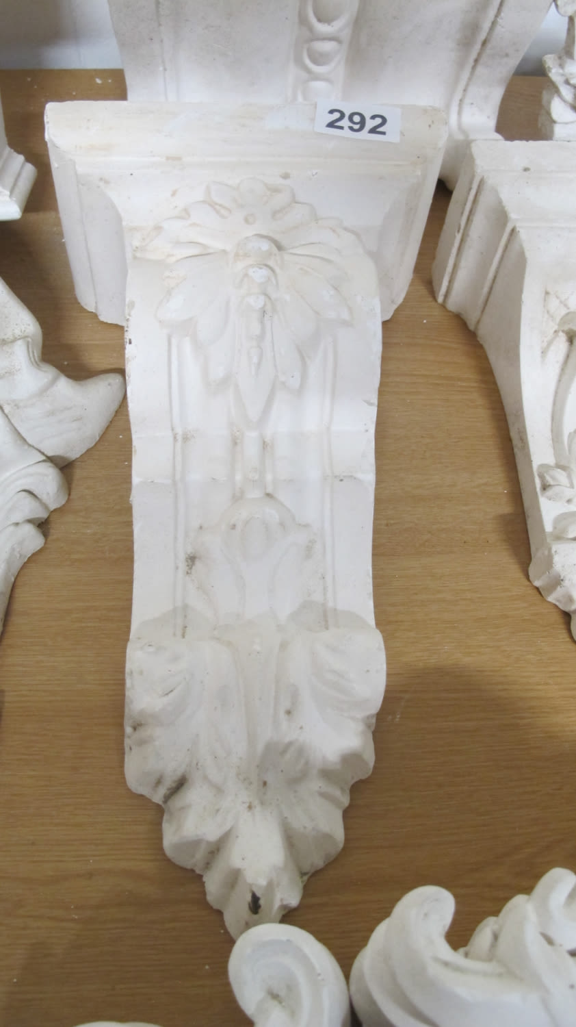 Lot 292: Architectural plaster mouldings