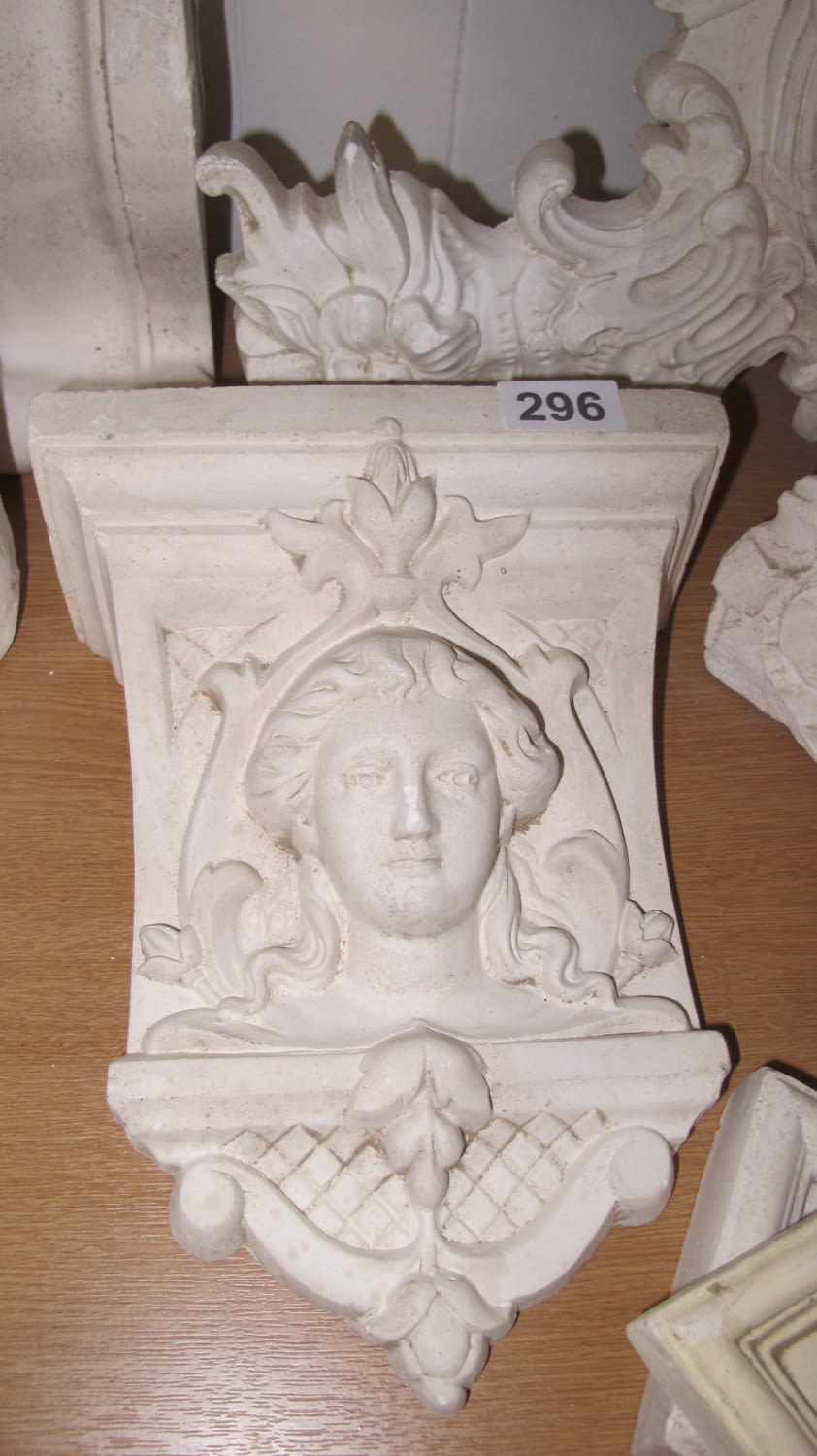 Lot 296: Architectural plaster mouldings