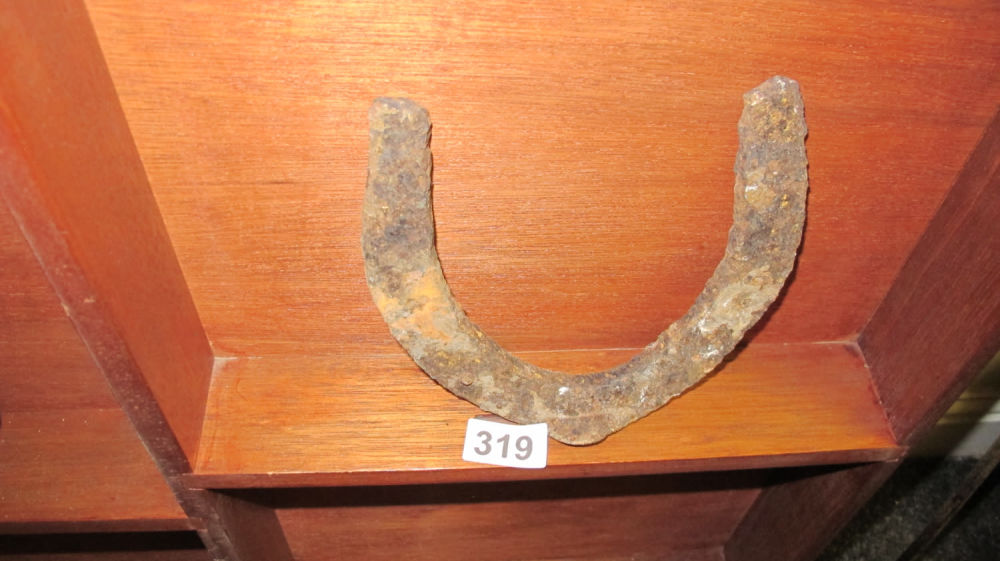 Lot 319: large horse shoe