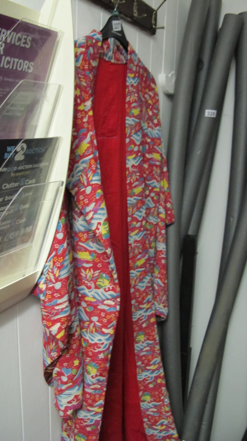 Lot 327: Original Japanese Kimono robe