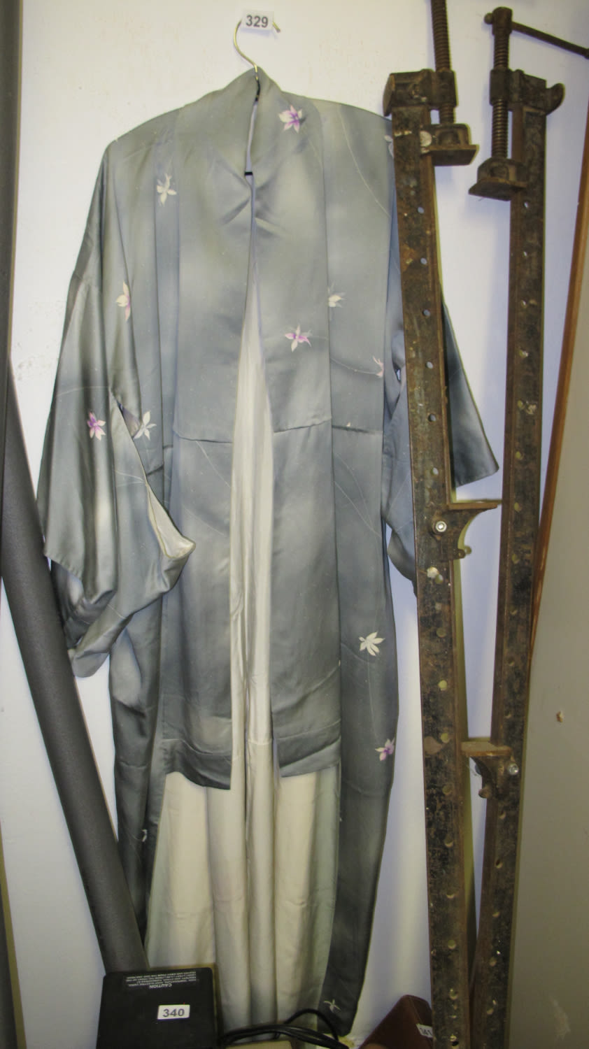 Lot 329: Original Japanese Kimono robe
