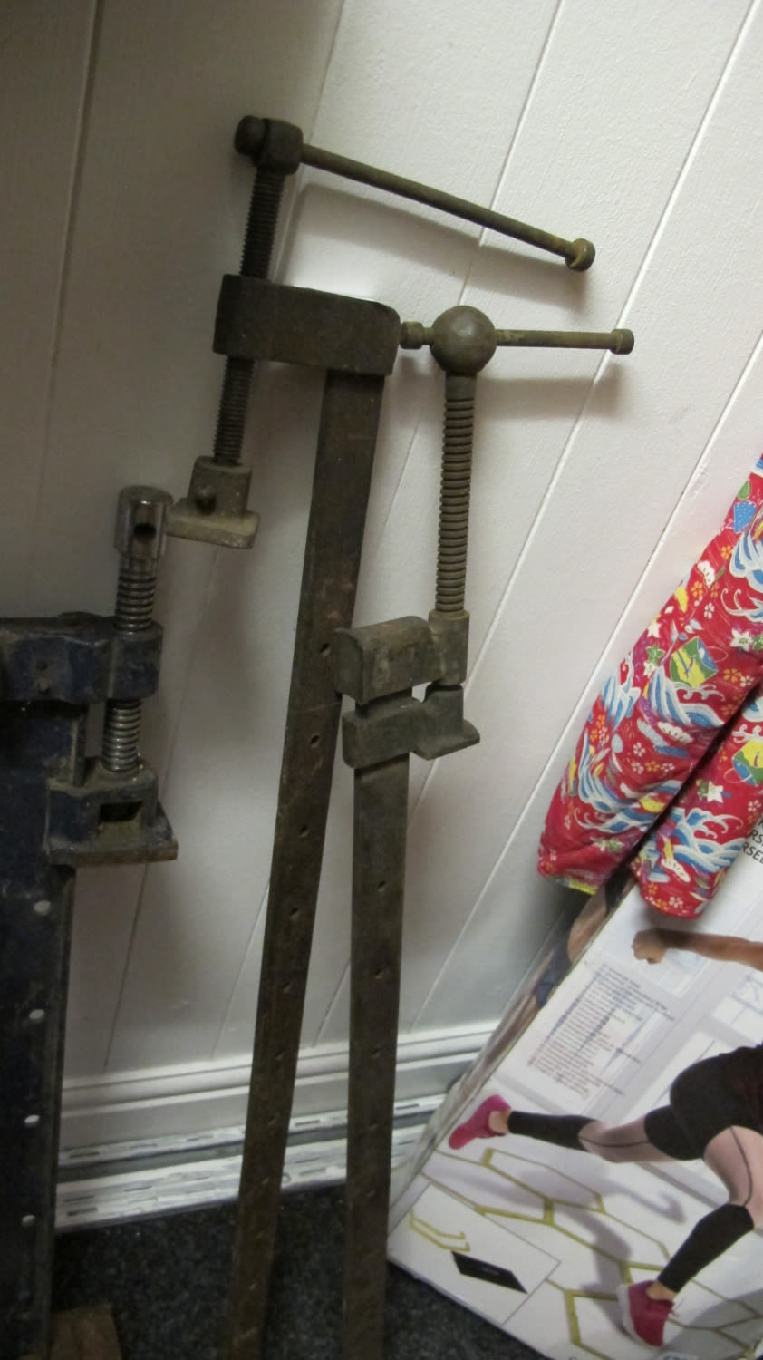 Lot 334: sash clamps