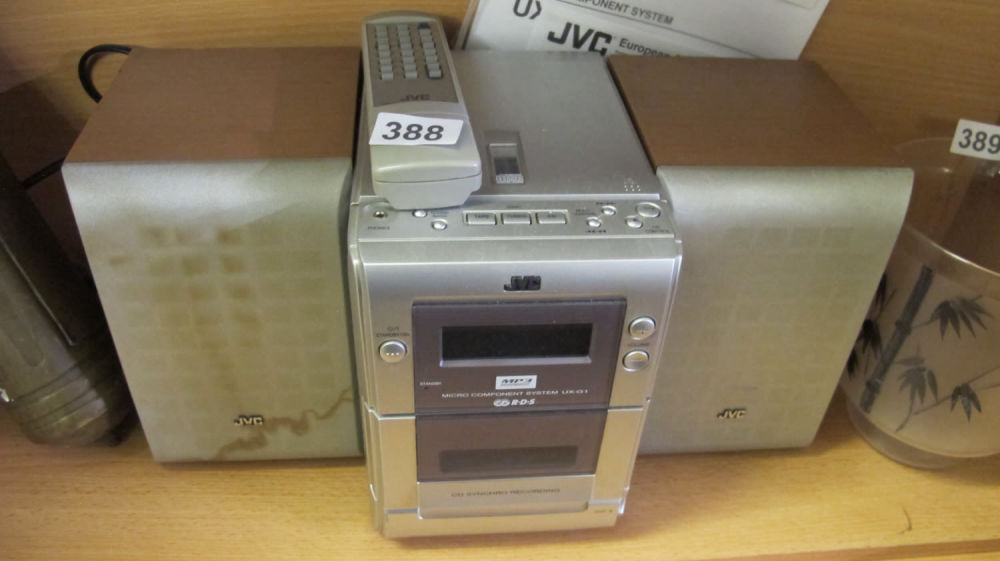 Lot 388: jvc micro system