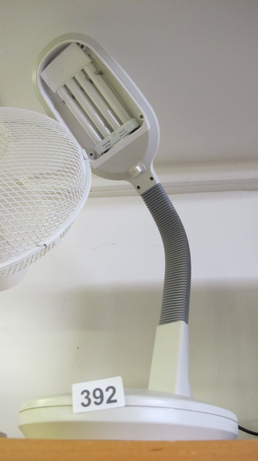 Lot 392: desk lamp
