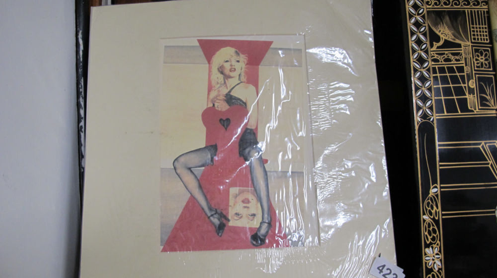 Lot 423: Blondie wall art
