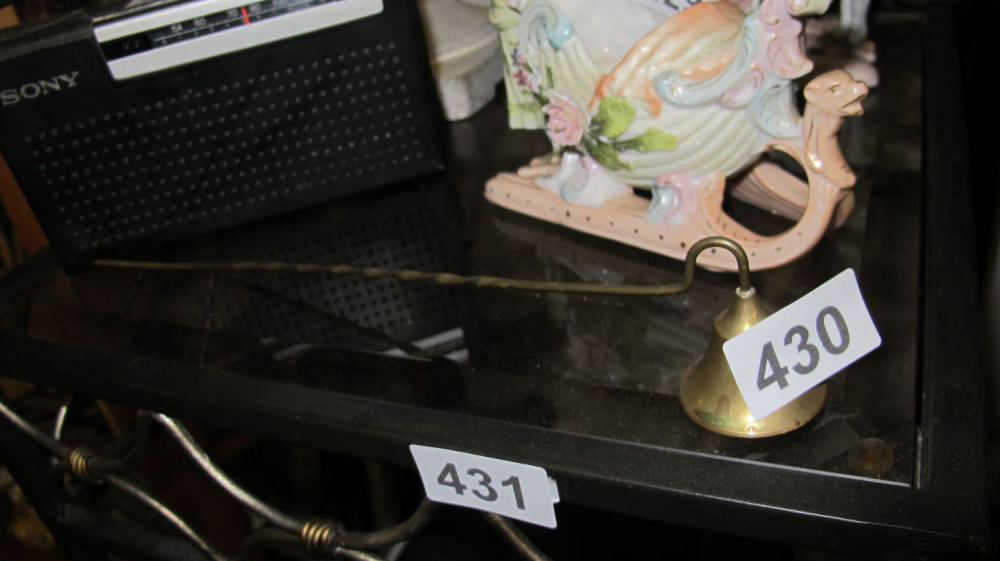 Lot 430: candle snuffer
