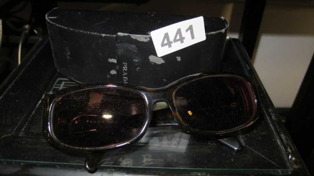 Lot 441: vintage Prada sunglasses
